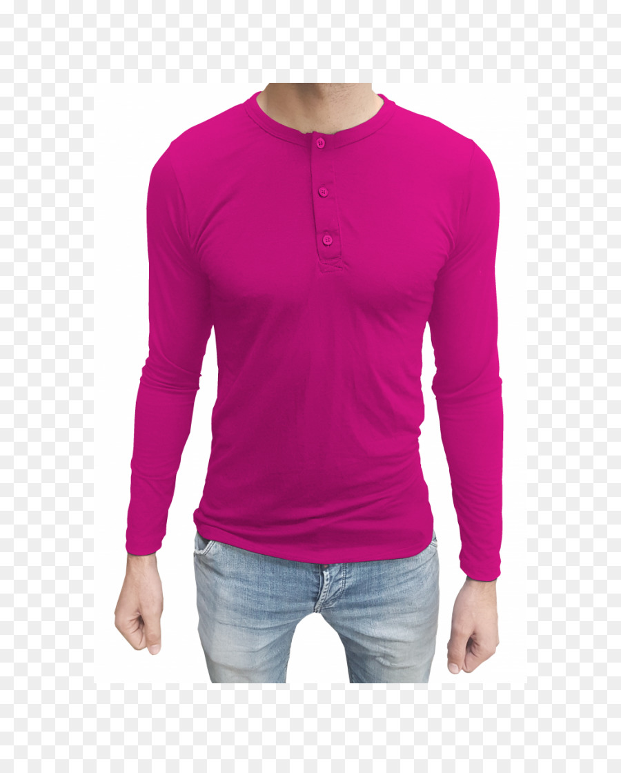 T shirt Sleeve Henley shirt Button - T Shirt