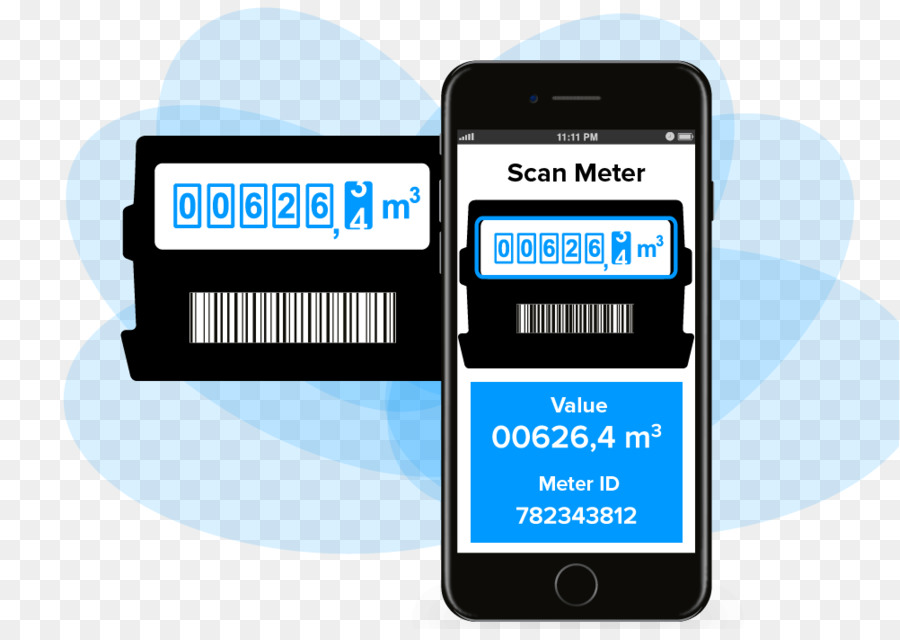 Feature-phone-Smartphone Automatic meter reading Mobile-Handys, Stromzähler - Smartphone