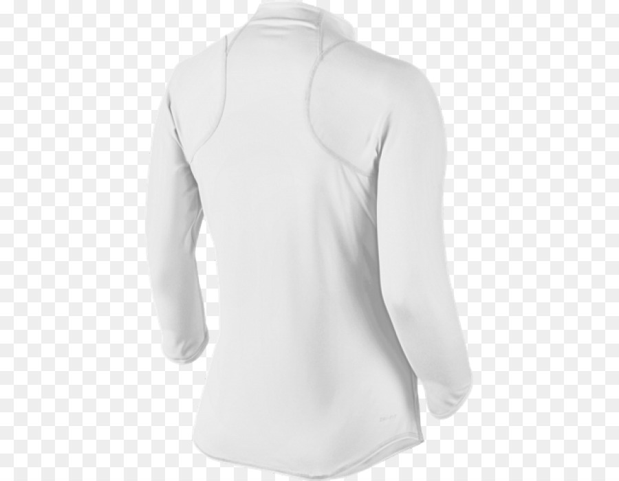 Bianco maniche Lunghe T-shirt Nike - Maglietta