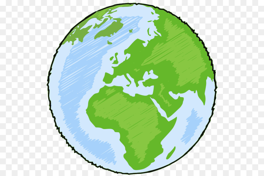 Globe World map Schwarz und weiß - Globus