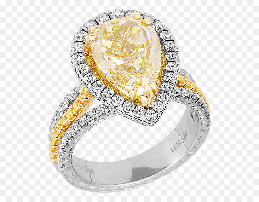 Orecchino anello di Fidanzamento, Gioielli Diamante - creative anelli di nozze