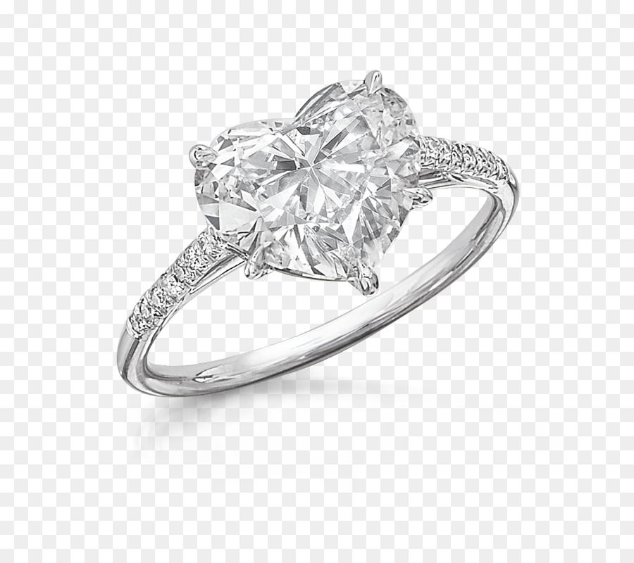 Anello di fidanzamento anello di Nozze di Diamante taglio - anello