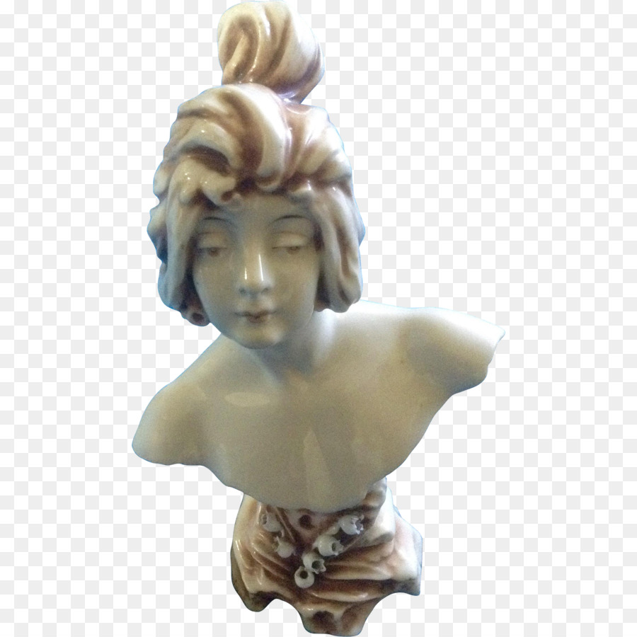 La scultura classica Statuetta scultura in Bronzo - dipinto a mano cosmetici