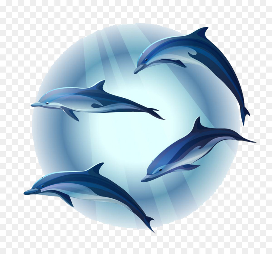 Dolphin Bức Tranh Tường - Cá heo