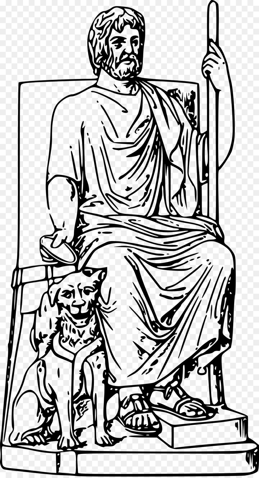 Hades Persephone Hera Clip-art - Griechische statue