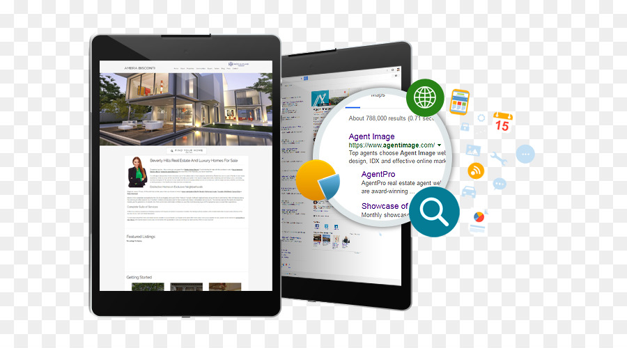 Digital marketing Search Engine Optimization Immobilien-Makler mit Online-Werbung - Marketing