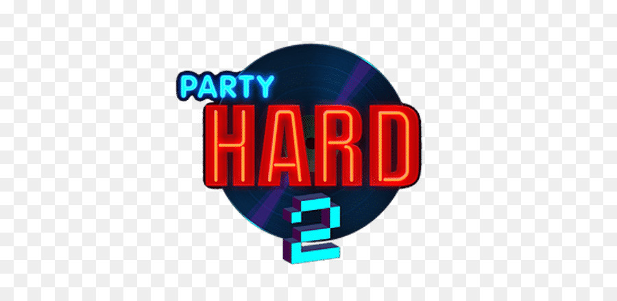 Party Hard 2 Logo Marke Schriftart - Party Hard
