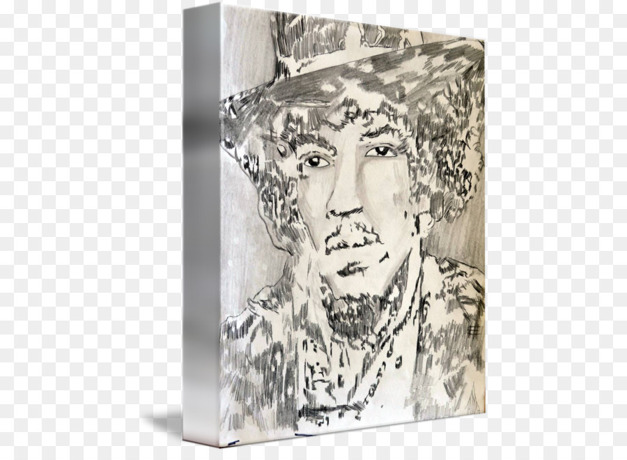 Cornici Foto Modello Bianco - Jimi Hendrix