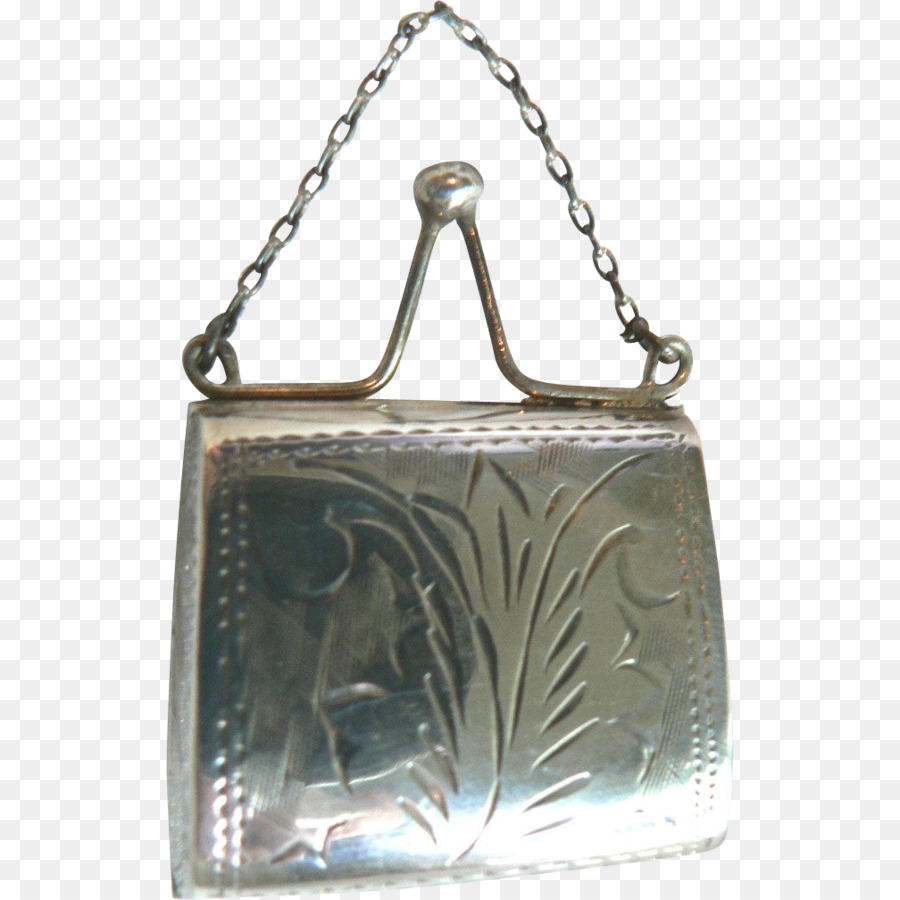 Handtasche Messenger Taschen Silber Rechteck - Silber