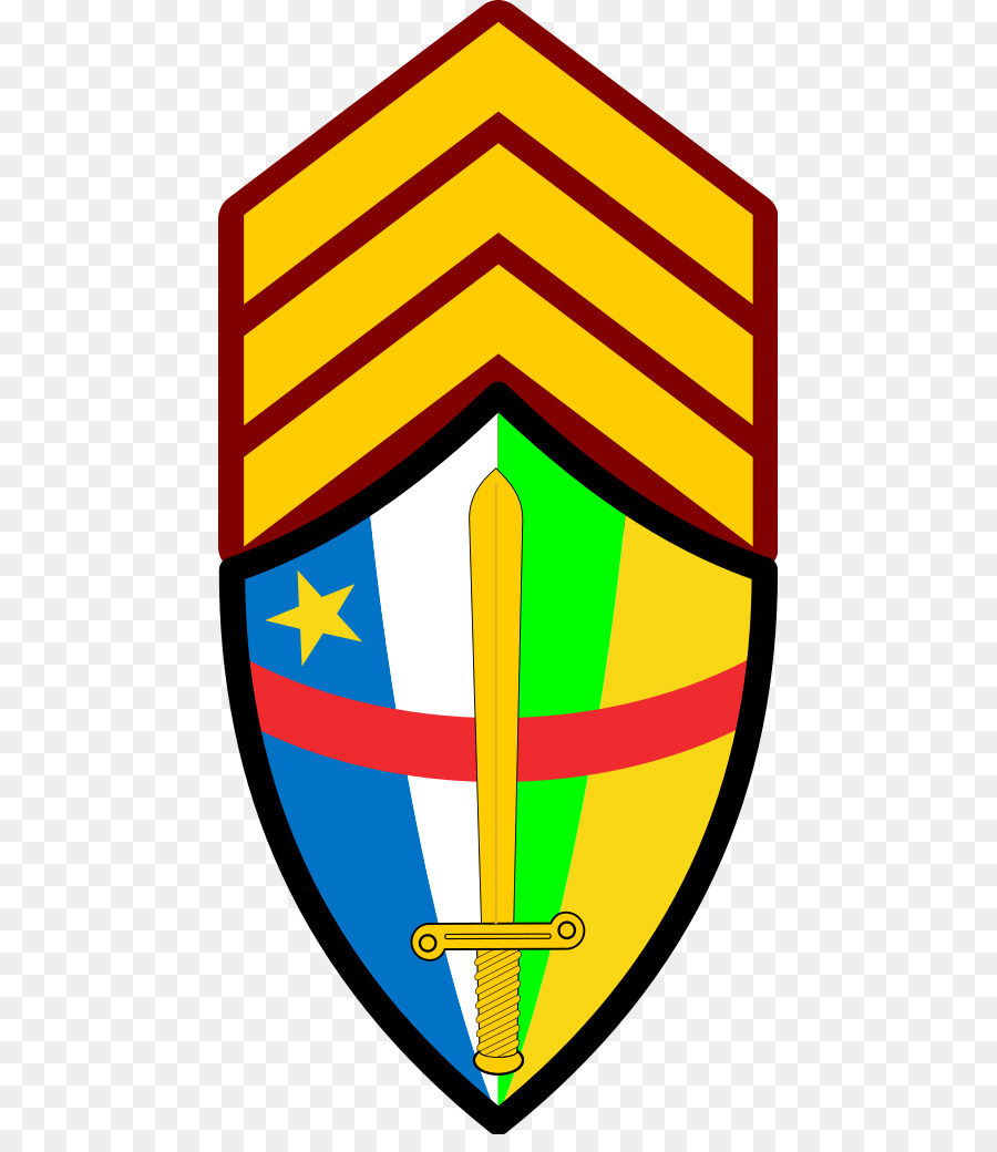 Militärische Tarnung Uniform Armee der Zentralafrikanischen Republik - Militär