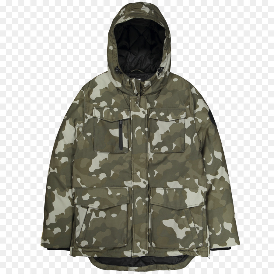 Hoodie Camouflage Jacke Oberbekleidung Kleidung - Jacke