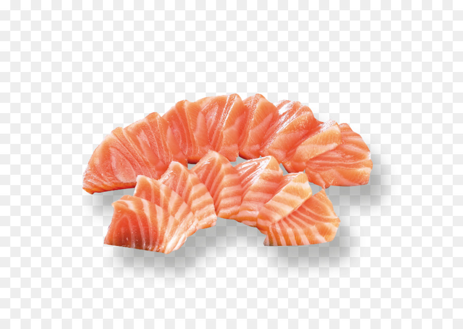 Sashimi di salmone affumicato di Pesce fetta - sashimi