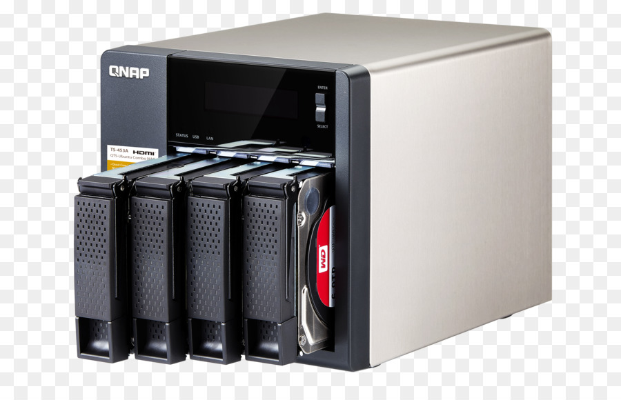 Network Storage Systeme QNAP TS-453A-Festplatten QNAP Systems, Inc. Serial ATA - andere