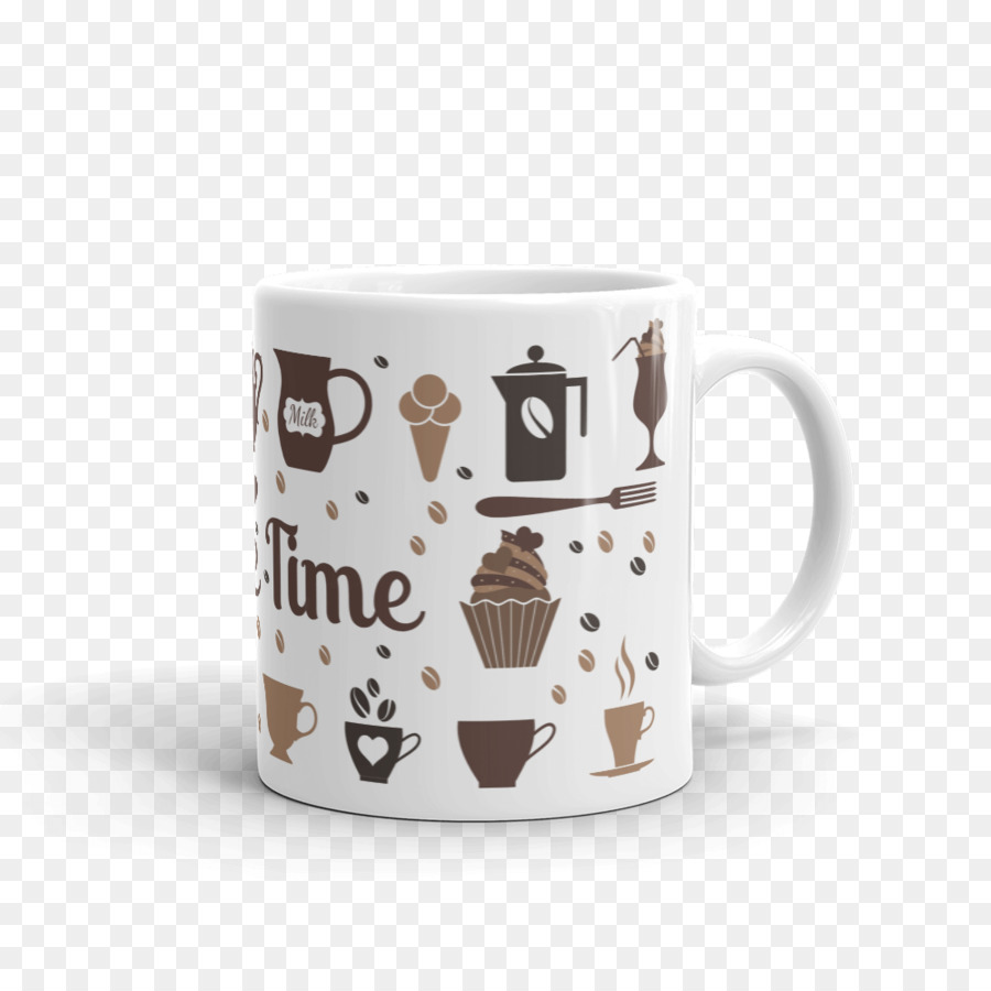 Kaffee Tasse Becher Keramik Griff - Becher