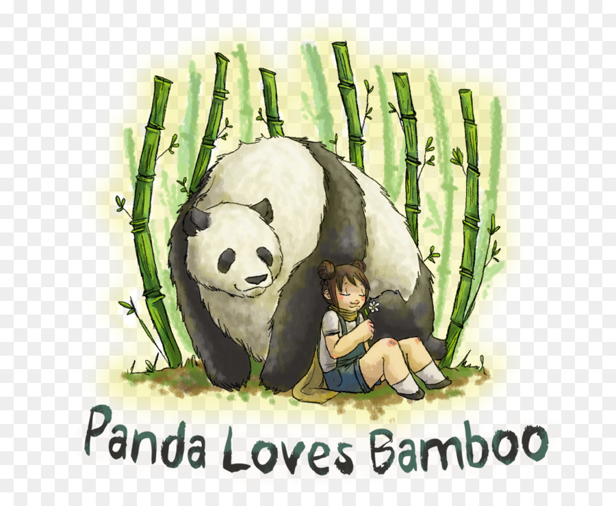 Giant panda Menschlichen Verhaltens - Panda Bambus