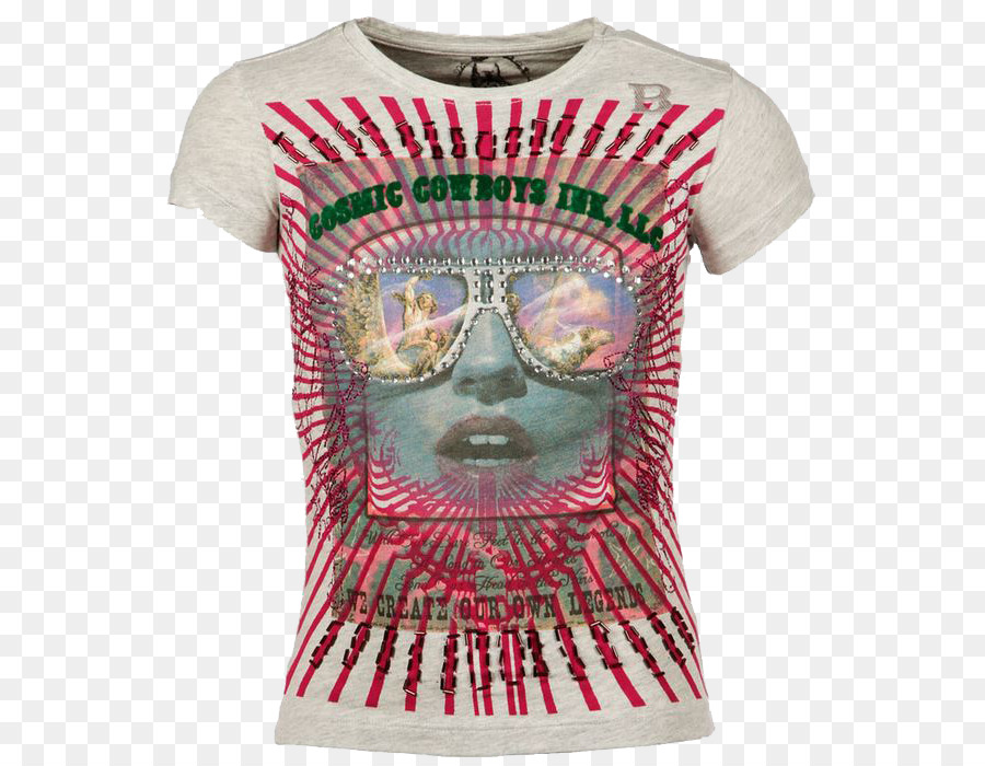 T-shirt Manica Collo Brand - Maglietta