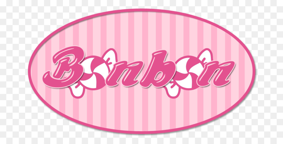 Logo Brand Rosa M Tipo Di Carattere - candy