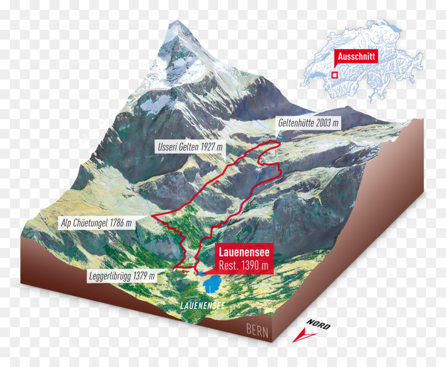 Lauenensee Geltenhütte Wildhorn Hiking Gstaad - Wandern