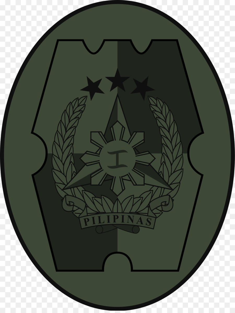 Streitkräfte der Philippinen Grünes Symbol-Muster - Symbol