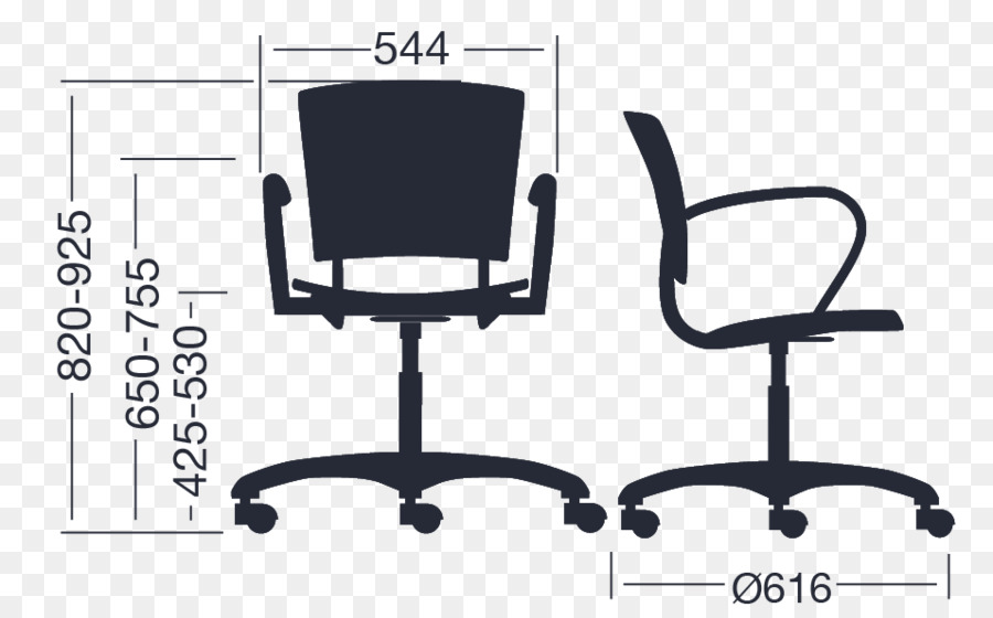 Büro & Schreibtisch Stühle Armlehne Line - Linie