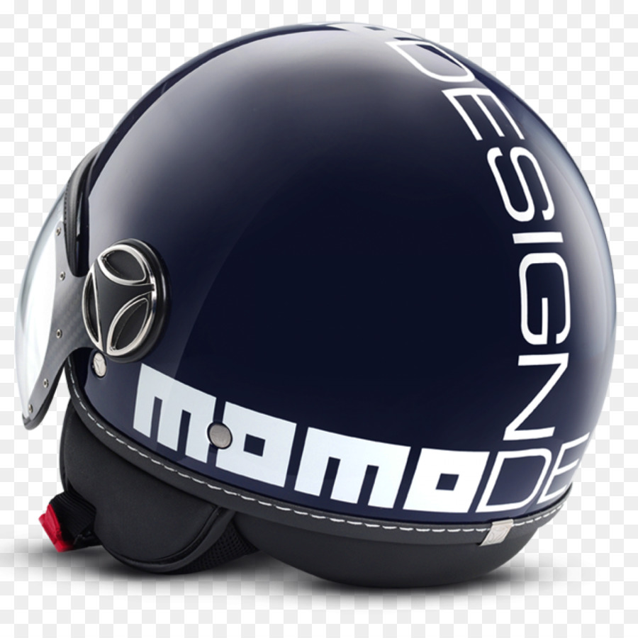 Casco Moto Momo Nera Dell'Automobile - casco