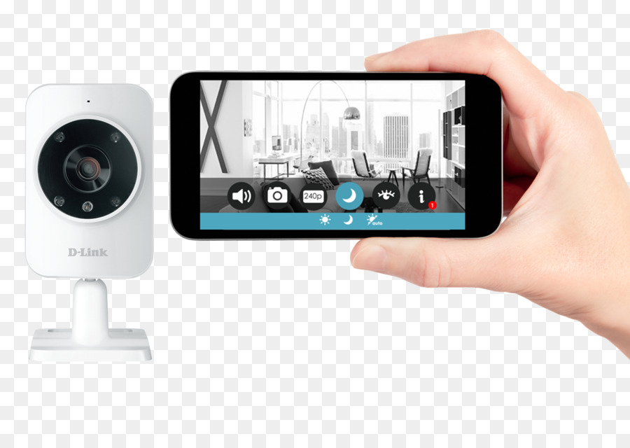 Home-Automation-Kits Wireless-Sicherheit Kamera D-Link DCS-7000L - Ring