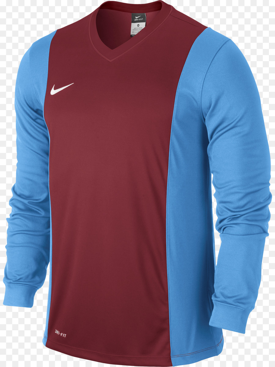 Langarm-T-shirt mit Langen ärmeln T-shirt Nike Blau - T Shirt