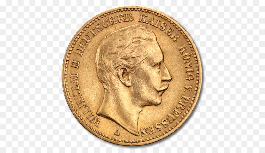 Đồng xu Vương quốc Phổ Đức Vàng - Đồng xu
