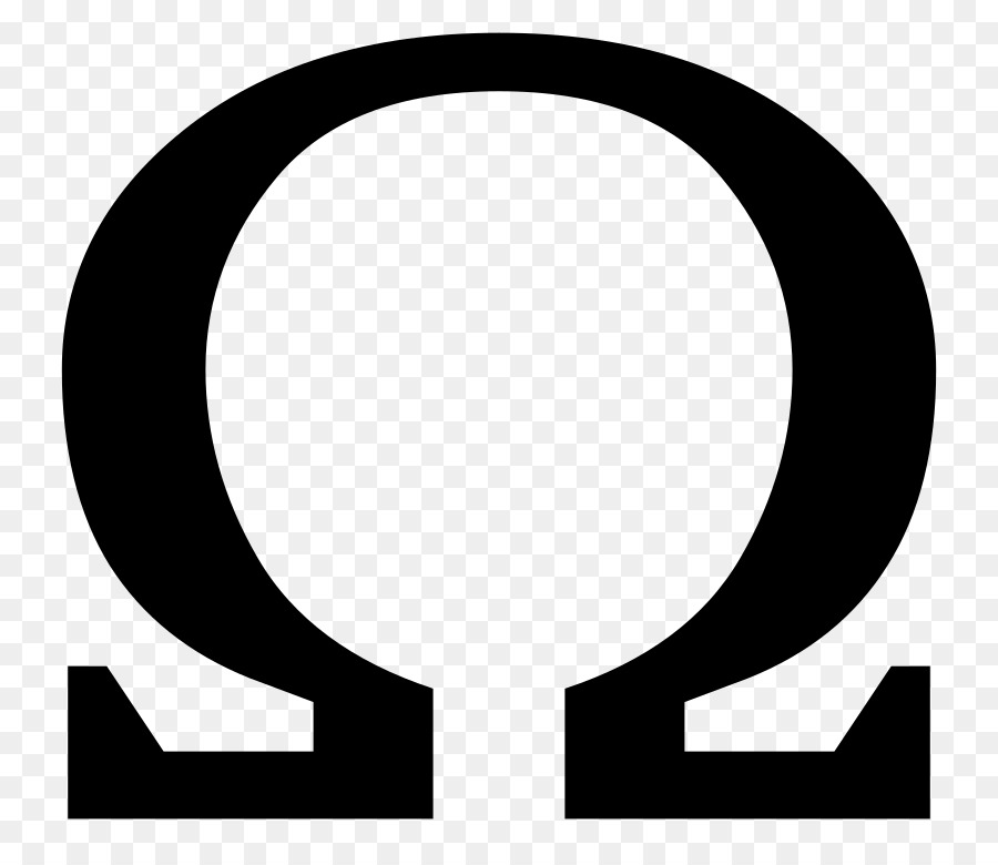 Simbolo Omega Ohm Schematica - simbolo
