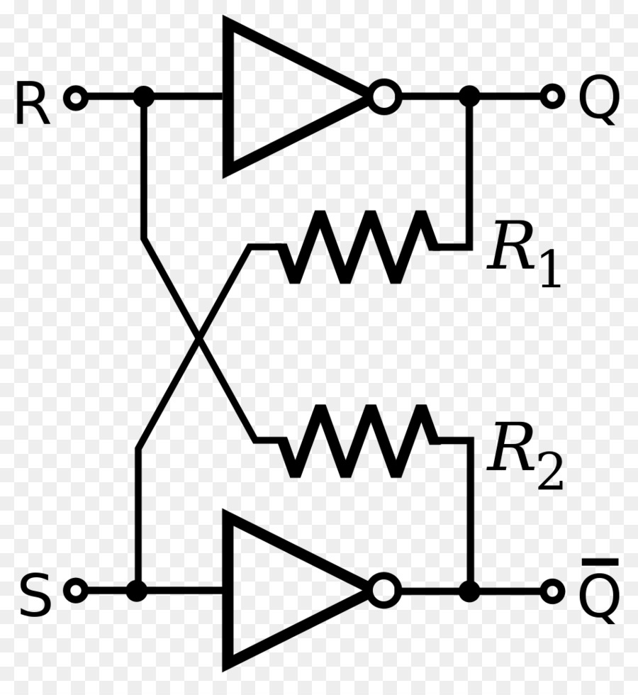 Amplificatore operazionale amplificatore buffer di Dati di circuiti Elettronici - chiavistello