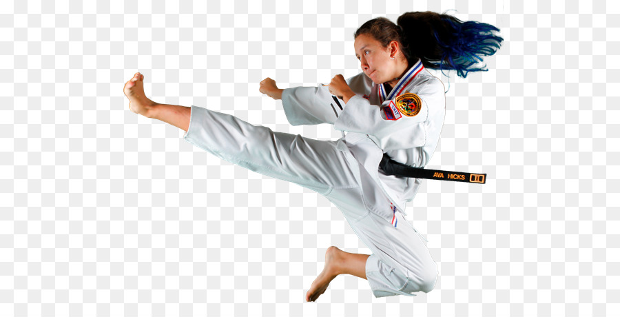 Karate Dobok Taekwondo-Sprungtritt - Karate