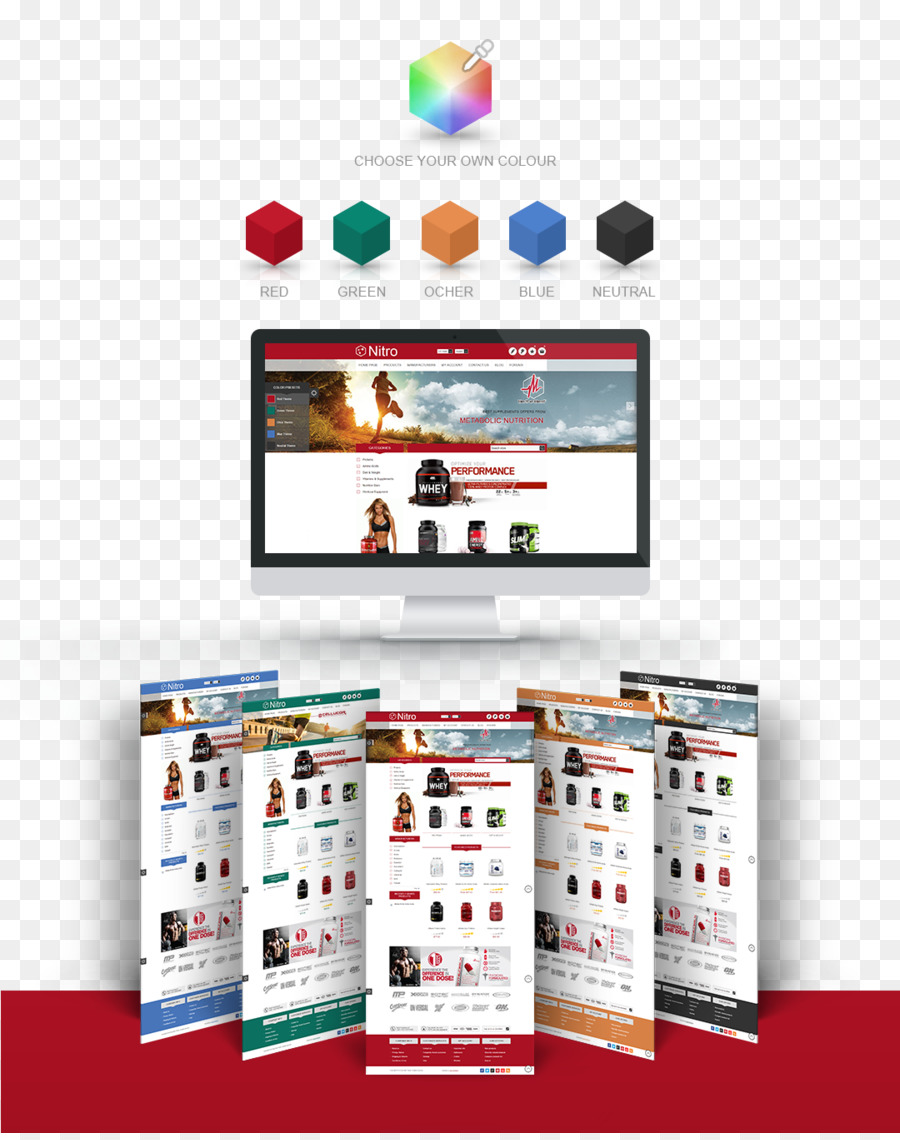 Responsive web design NopCommerce Display Werbung Plug in - Mega Integration