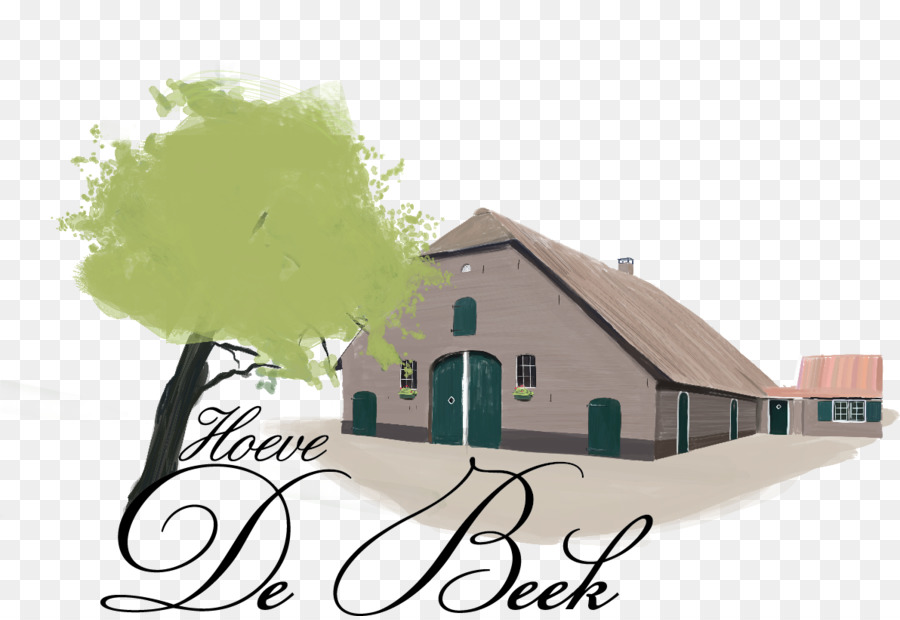 VOF Hoeve de Beek Logo Casale Australia Font - il colore completo