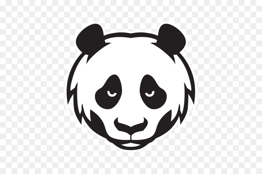 Gas-Maske Bär T-shirt Giant panda - Gasmaske