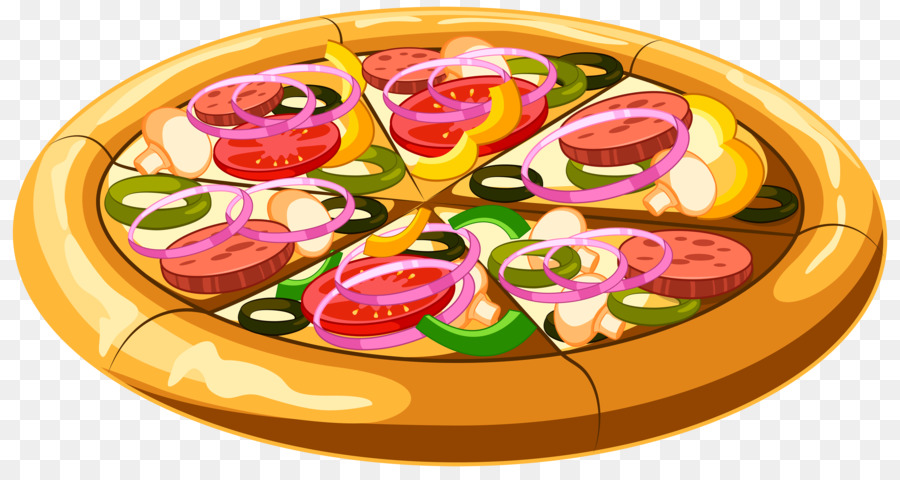 Piatto Fast food Clip art - Pizza