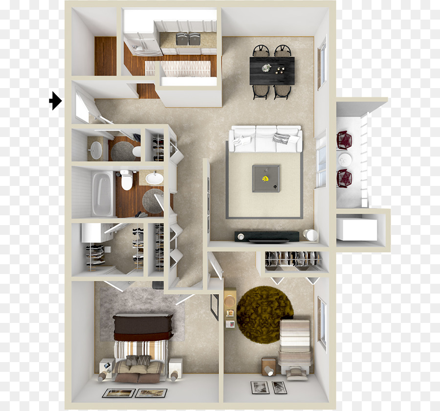 Die Sims 4 Woodbridge Apartments Grundriss Owings Mills House - Haus