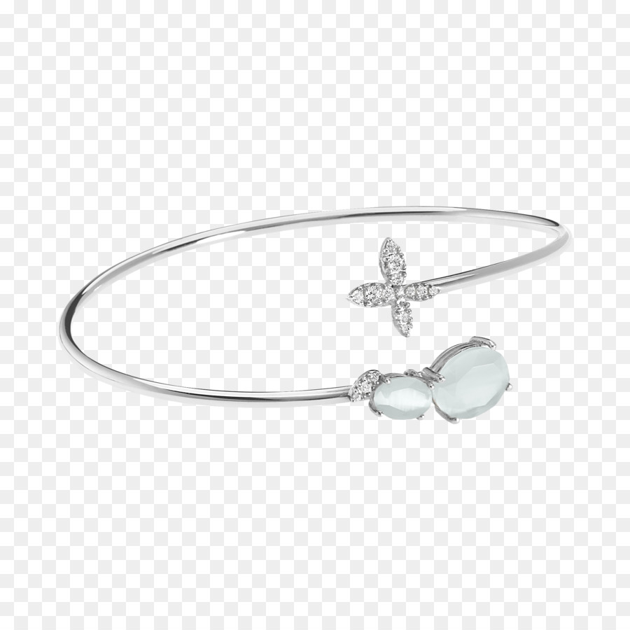 Armband Ohrring Silber Schmuck Armreif - Silber
