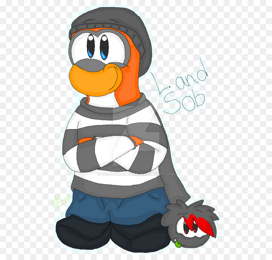 Pinguin clipart - seltsam