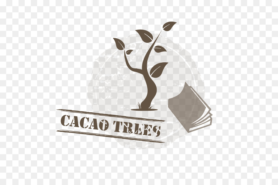 Logo Hiệu Sách Chữ - Cacao cây