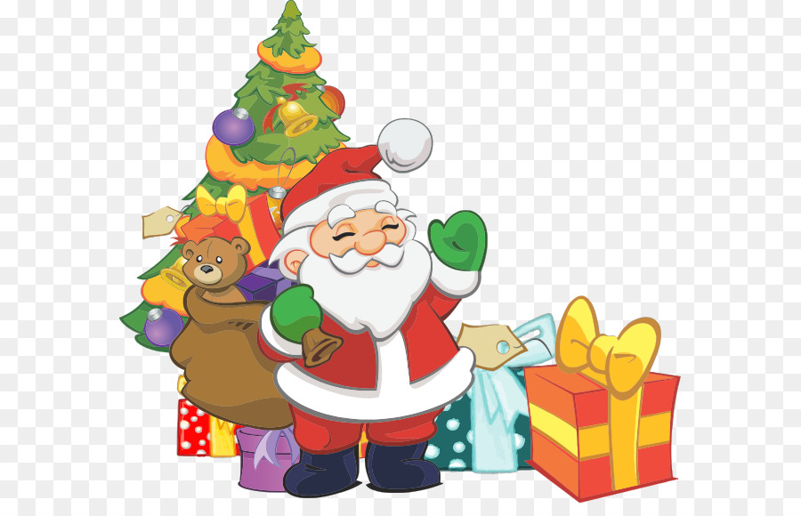 Santa Claus bữa tiệc Giáng sinh Tặng Clip nghệ thuật - santa claus
