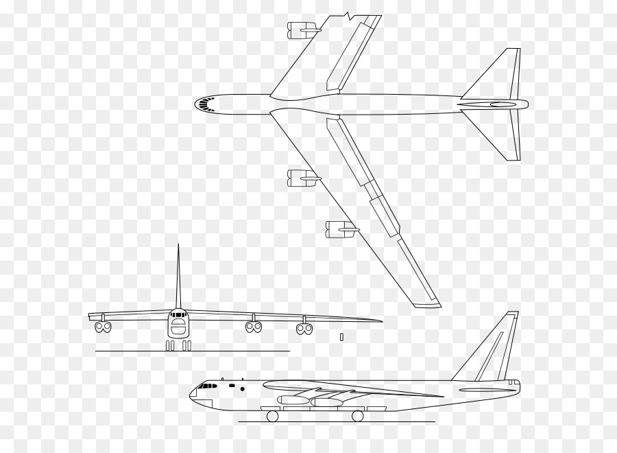 Boeing B-52 Stratofortress Aereo RAF b b & Aerei Northrop Grumman B-2 Spirit - aereo