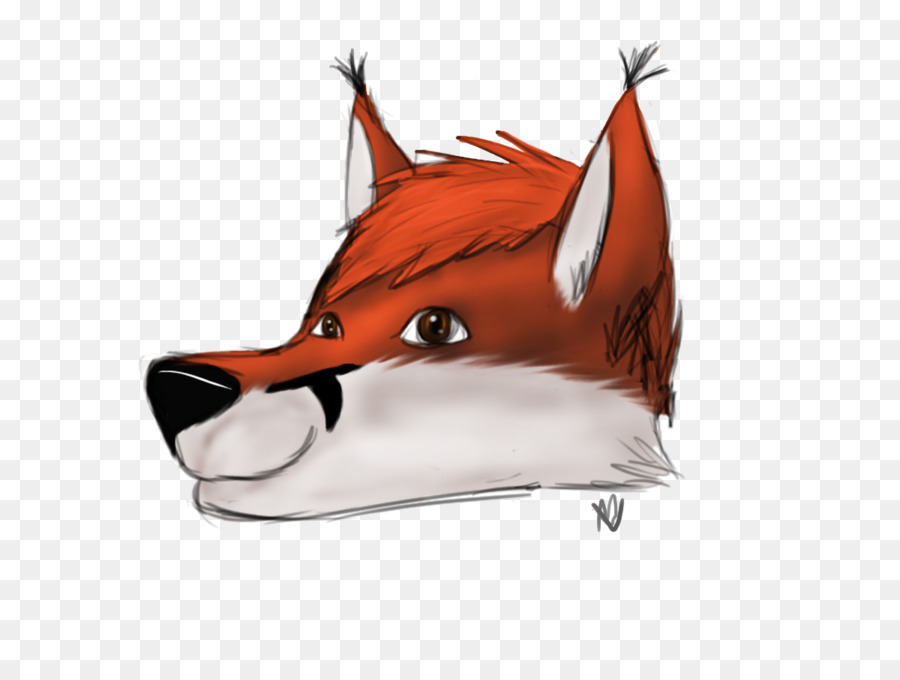 Red fox Cartoon Charakter Schnauze - 15 min