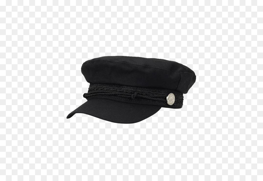Phẳng cap Beret kích cỡ quần Áo Bum Túi - Da đen, mũ nồi