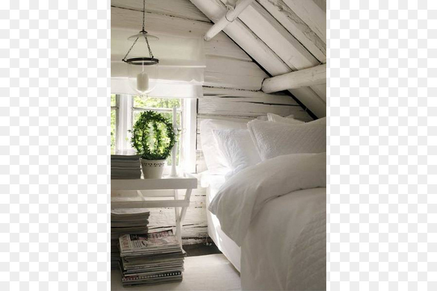 Phòng Ngủ trên gác mái Nhà Log cabin - Nhà