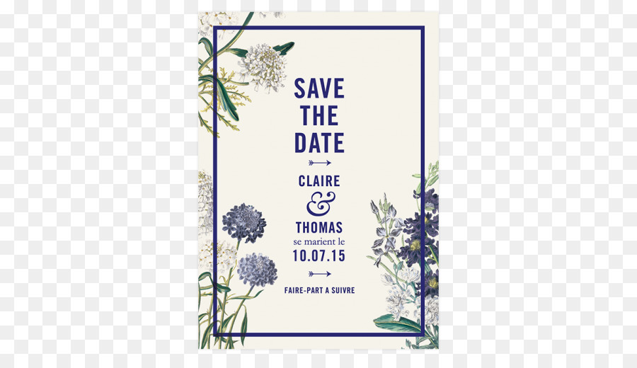 Hochzeit Einladung Floralen design Save the date-Botanischer Garten Botanik - Hochzeit