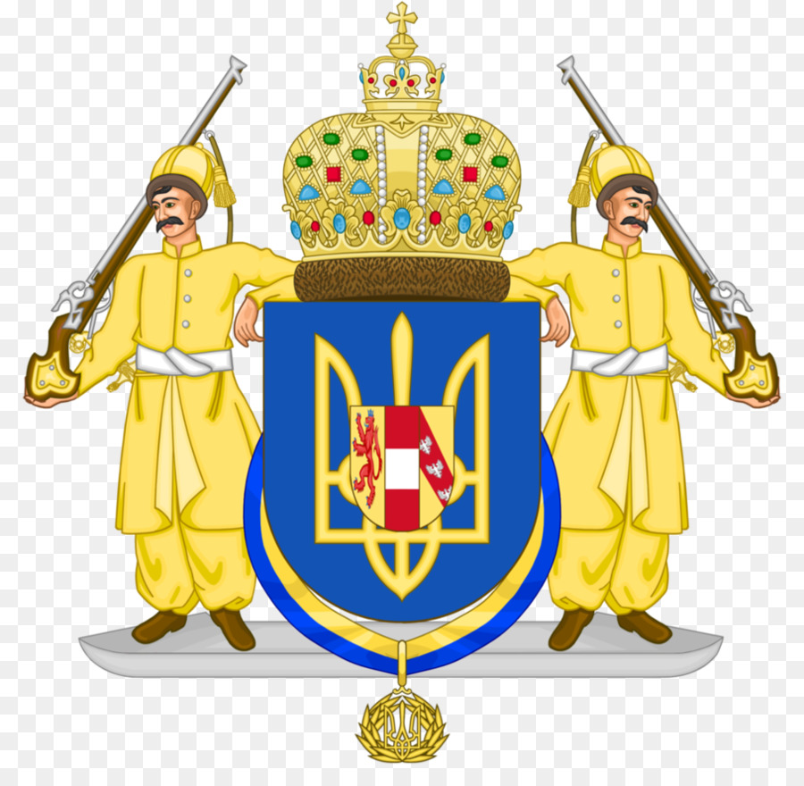 Ucraino Stemma dello Stato di Bandiera Ucraina - bandiera