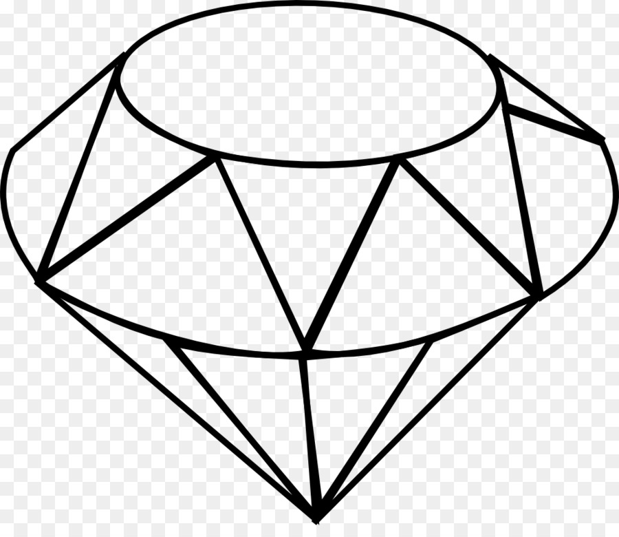 Zeichnung Diamant Skizze - Diamant