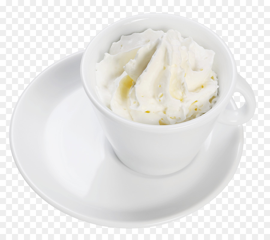 Sahne Ice cream Sour cream Recipe Dish - Eis