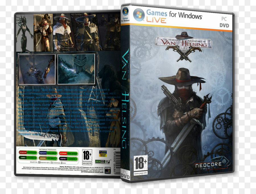 Die Unglaublichen Abenteuer von Van Helsing II Abraham Van Helsing Xbox 360 Spiel - Van Helsing