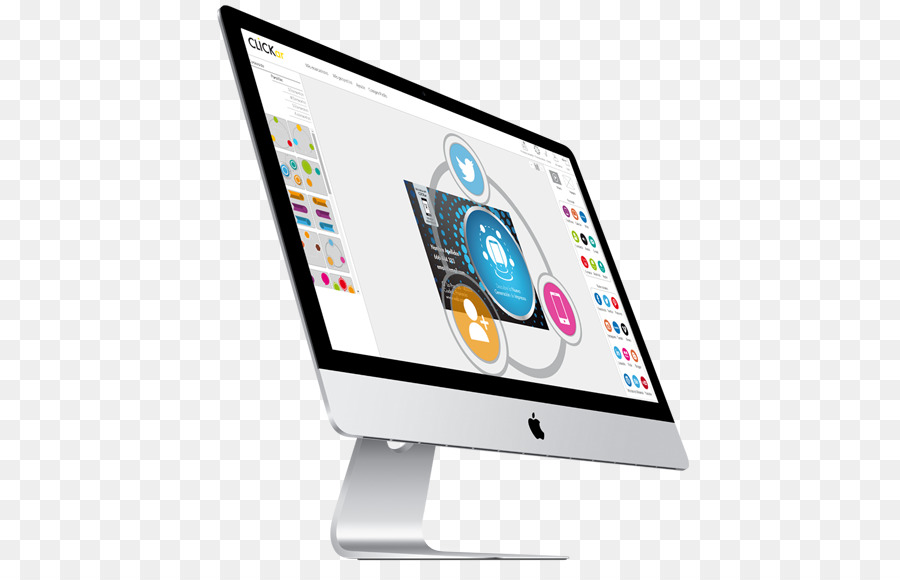 iMac von Apple mit Retina Display Intel Core i7 Fusion Drive - augmented reality